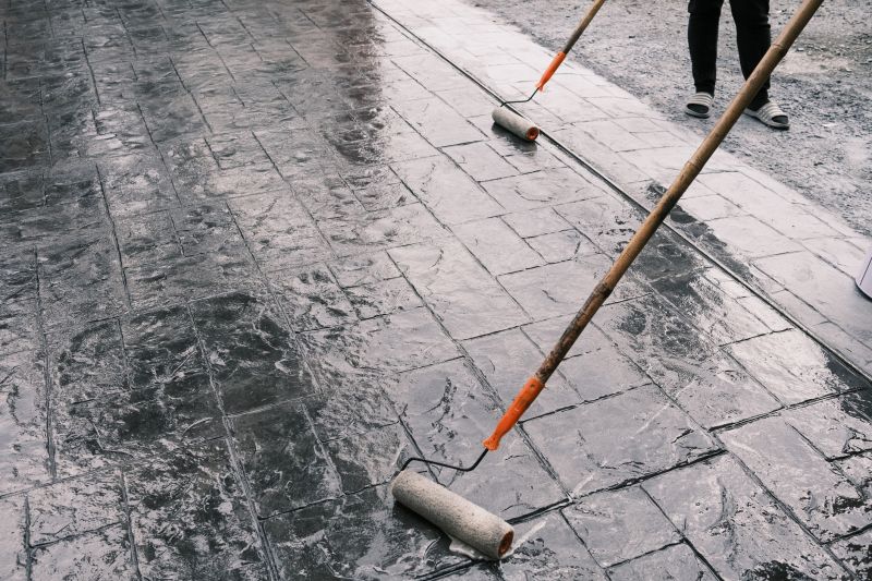 Decorative Concrete Repair in Plano, TX