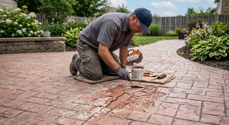 Decorative Concrete Repair in Dothan, AL