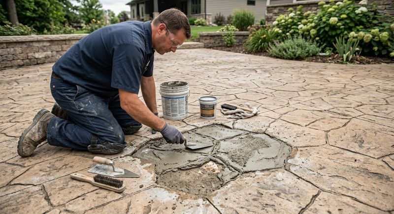 Decorative Concrete Repair in Dothan, AL