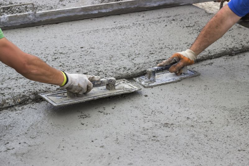 Local Concrete Finishing pros at work
