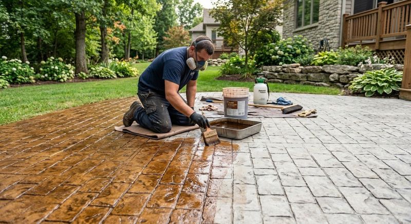 Concrete Patio Finishing in Dallas, TX